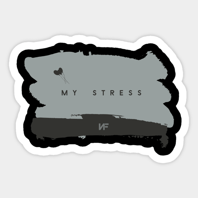 My Stress Sticker by usernate